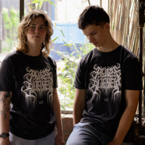Black Metal Logo T-shirt, A Life Aligend